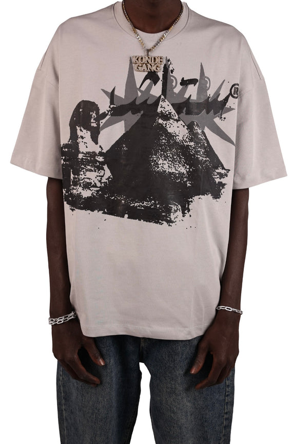 Silver pyramids Tee
