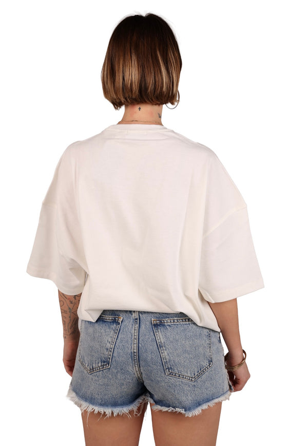 White summer tee